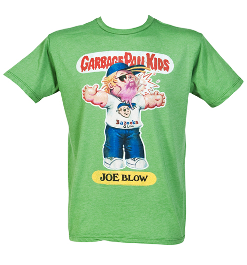 Junk Food Mens Joe Blow Garbage Pail Kids T-Shirt
