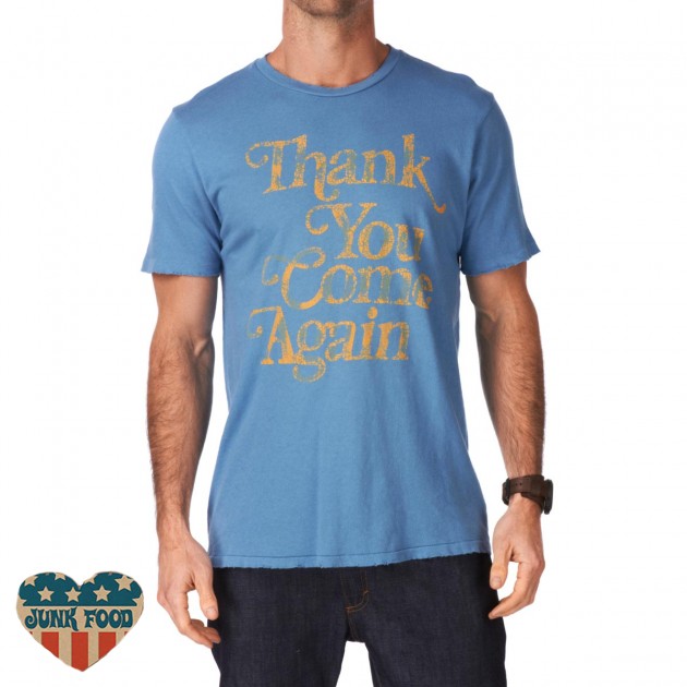 Junk Food Mens Junk Food Thank You Come Again T-Shirt -