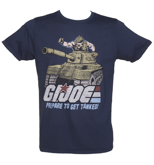 Junk Food Mens Navy Prepare To Get Tanked GI Joe
