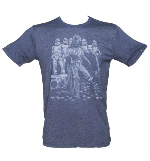 Mens Navy Star Wars Disco Dancing
