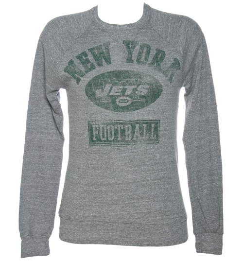 Junk Food Mens New York Jets NFL Grey Pullover from
