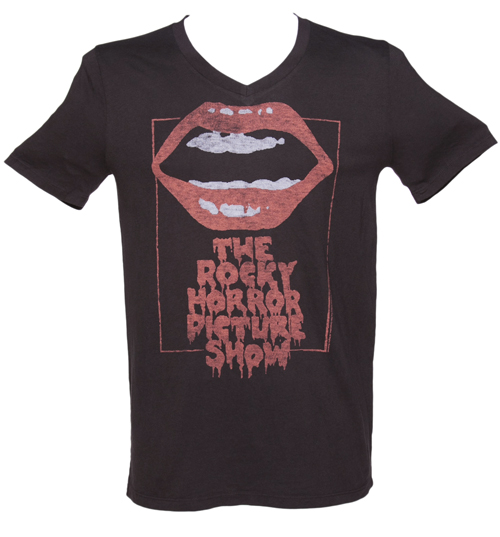 Mens Rocky Horror Show Vintage Print Lips