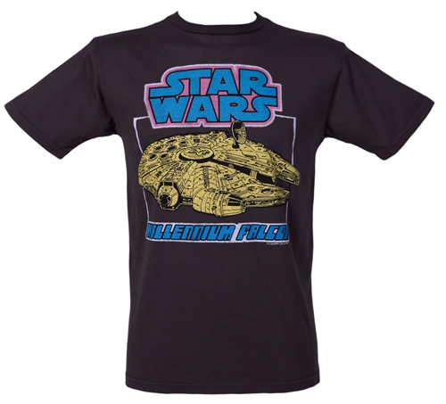 Junk Food Mens Star Wars Millenium Falcon T-Shirt