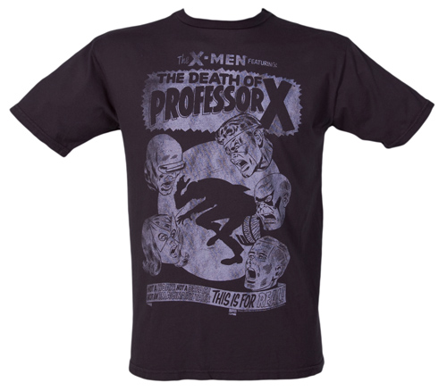 Junk Food Mens The Death Of Professor X T-Shirt from