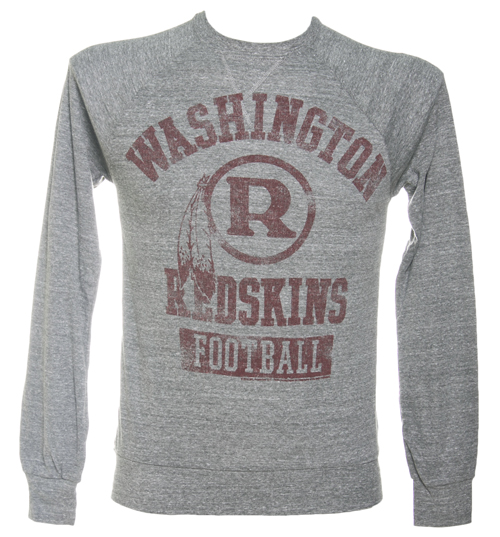 Junk Food Mens Washington Redskins NFL Grey Pullover