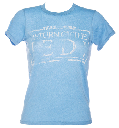 Junk Food Originals Ladies Return Of The Jedi Vintage Crew Neck Star