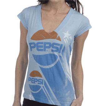 Junk Food Pepsi Vintage Logo Tee