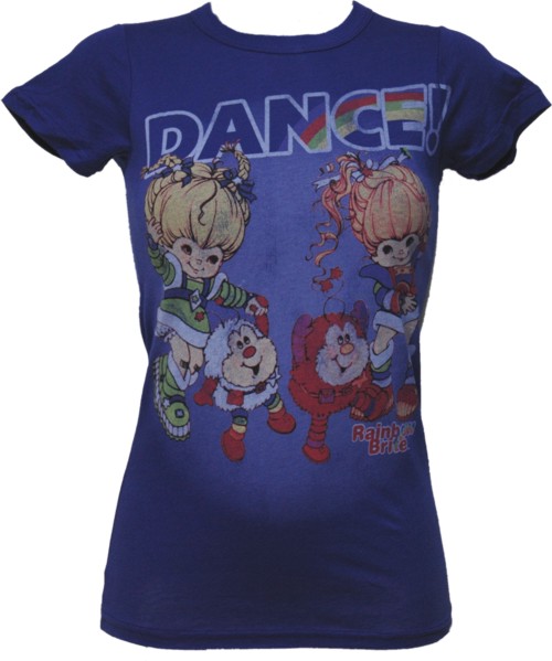 Junk Food Purple Rainbow Brite Dance Ladies T-Shirt from Junk Food