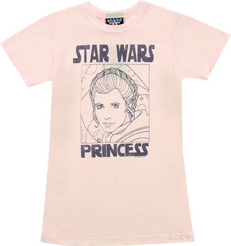 Junk Food Star Wars Princess Ladies T-Shirt from Junk Food