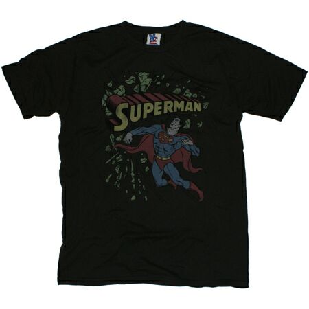 Superman Black T-Shirt