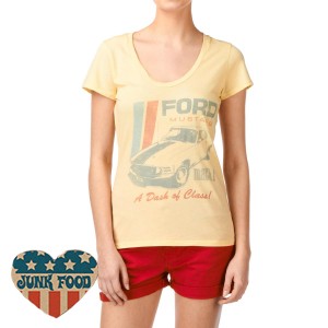 Junk Food T-Shirts - Junk Food Ford Mustang