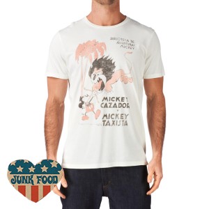 Junk Food T-Shirts - Junk Food Mickey Cazador