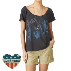 Junk Food T-Shirts - Junk Food The Police