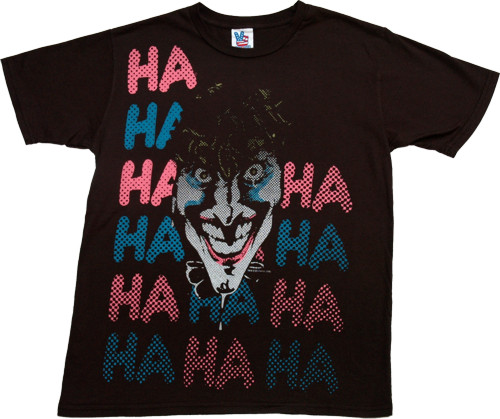 The Joker Ha Ha Men` T-Shirt from Junk Food