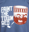 Junkfunk T-shirts Paint The Town Red