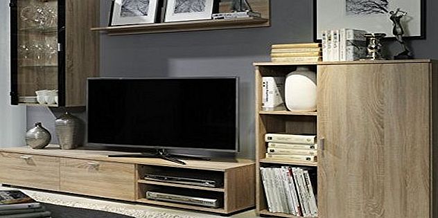 Jurek Brand New Sonoma Oak Living Room Furniture Set Dana 1