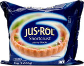 Jus Rol Shortcrust Pastry Blocks (2x500g)