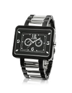 Just Cavalli Black and White - Mens Date Bracelet Watch