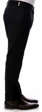 Just Cavalli Black Metal Logo Trousers