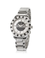 Just Cavalli Chic - White and Black Crystal Bracelet Watch