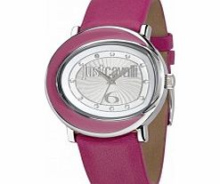 Just Cavalli Ladies Pink Lac Watch