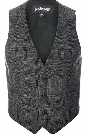 Cavalli Prince Of Wales Waistcoat