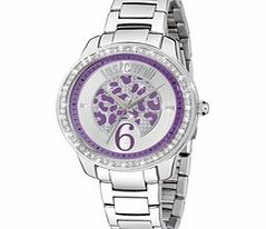 Just Cavalli Shiny crystal dial watch