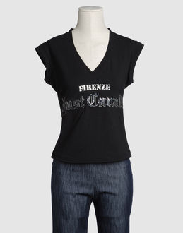 JUST CAVALLI TOP WEAR Sleeveless t-shirts WOMEN on YOOX.COM