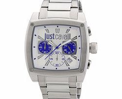 Just Cavalli White stainless steel watch