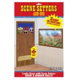 Just For Fun Scene Setters 2 Giant Decorations - Western Swing Door and Window