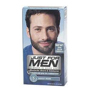 Just for Men Beard and Moustache Colour Gel Dark Brown