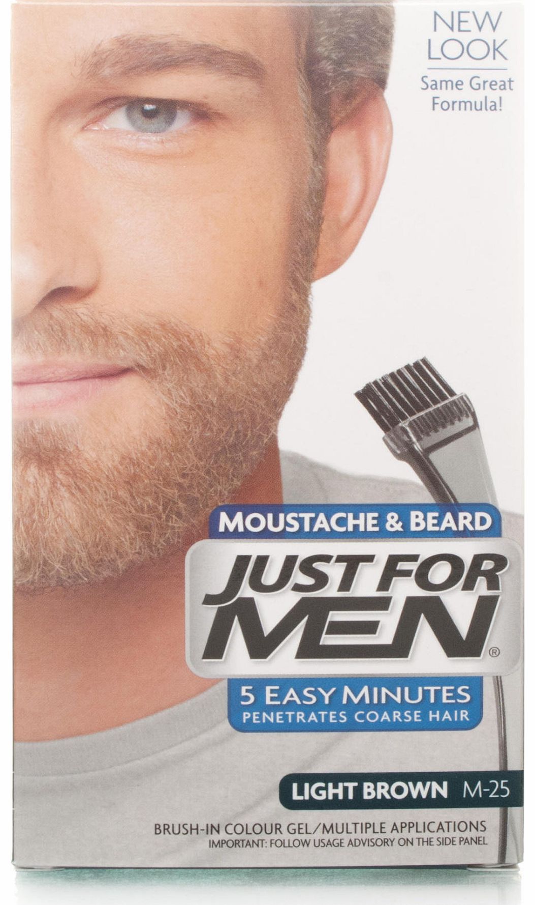 Just For Men Brush-In Facial Hair Colour - Light