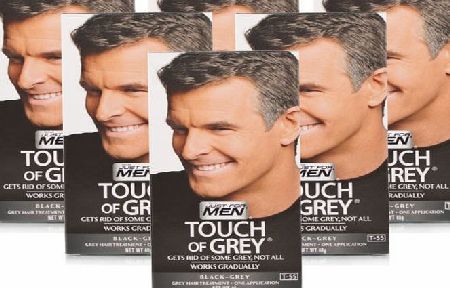 Just For Men Touch of Grey Black-Grey 6 Pack