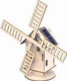 JUST GREEN SOLAR POWERED WINDMILL KIT