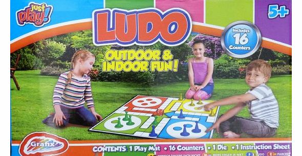 Just Play Ludo Outdoor or Indoor Family Game
