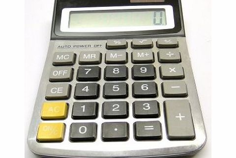 just stationary TALLON CALCULATOR 8 DIGIT DISPLAY AS GOOD AS CASIO SHARP AURORA CANON TEXAS INSTRUMENTS Made in same Factory. BATTERY and SOLAR POWERED