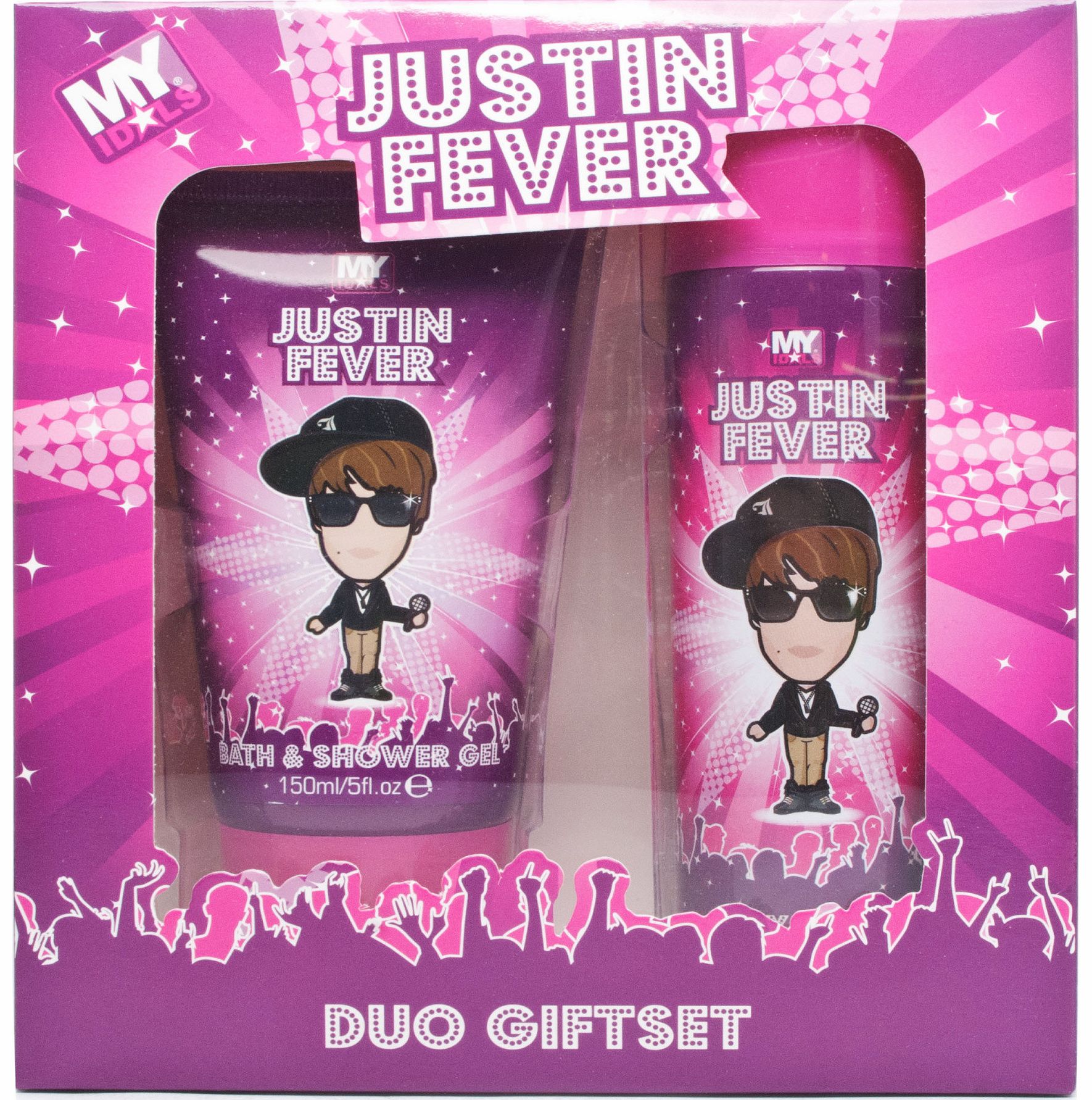 Justin Bieber My Idols Justin Fever Duo Set