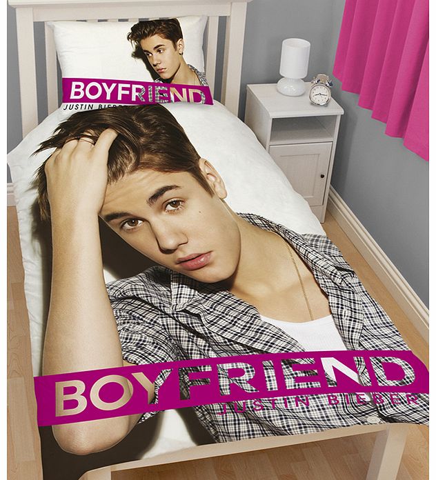 Justin Bieber Wanted Duvet Cover and Pillowcase