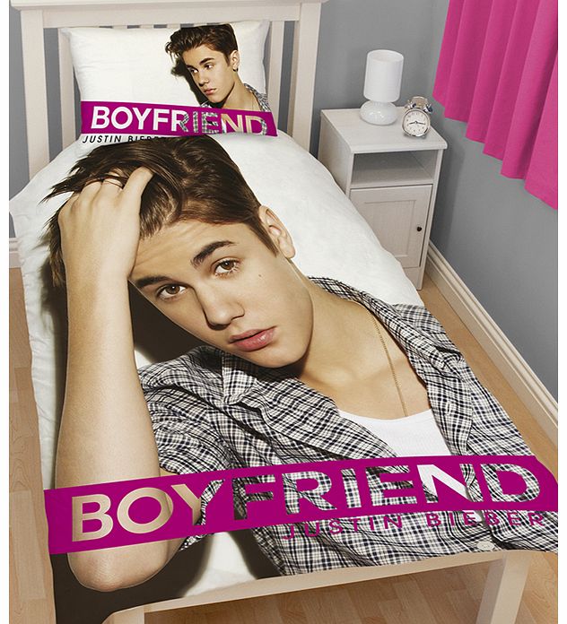 Justin Bieber Wanted Duvet Cover and Pillowcase