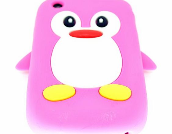 Blackberry Curve 9300 3G Smartphone Contract Or Pay As You Go Penguin Cute Animal Green Silicone / Skin / Case / Cover / Shell / Protector / Mobile / Phone / Smartphone / Accessories.