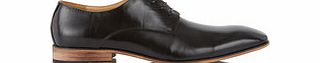 JUSTIN REECE Roosevelt black leather lace-up shoes