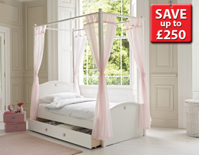 Justwise group ltd Single Sweetheart Bedstead