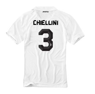 Juventus Nike 2010-11 Juventus Nike Away Shirt (Chiellini 3)