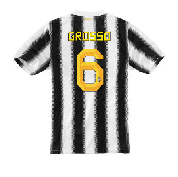 Juventus Nike 2011-12 Juventus Nike Home (Grosso 6)