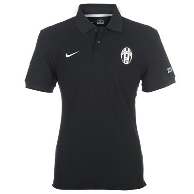 Juventus Nike 2011-12 Juventus Nike Polo Shirt (Black)