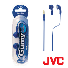 jvc Berry Blue Gumy Earphones