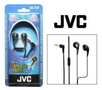 JVC Earphones with Volume Control