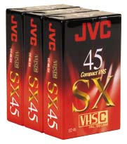 JVC EC45SX VHSC X3
