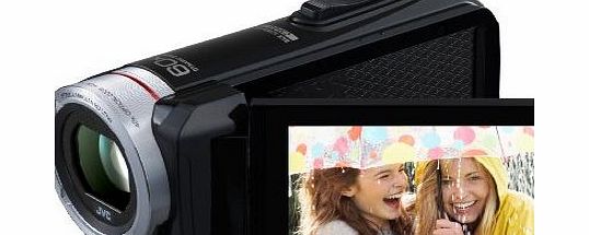 JVC GZ-RX110 Camcorder - Black (40x Optical Zoom)