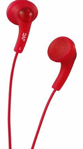 JVC HA-F150-R-E Gumy Headphones - Red